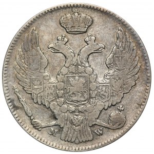 30 kopeck = 2 zloty Warsaw 1838 MW