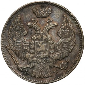 15 Kopeken = 1 Zloty Warschau 1837 MW