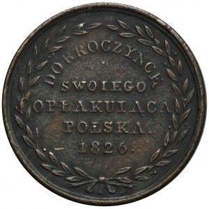 Medal Benefactor of Her Mourning Poland 1826