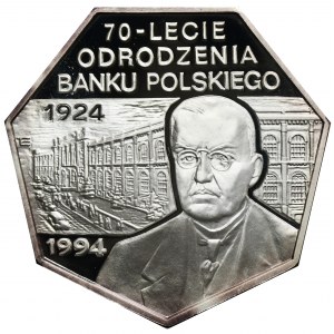 300.000 PLN 1994 70. Jahrestag der Wiederbelebung der Bank von Polen