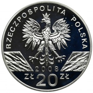 20 złotych 2008 Sokół