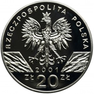 20 złotych 2001 Paź królowej