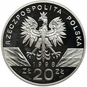 20 złotych 1998 Ropucha Paskówka