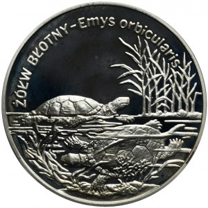 20 złotych 2002 Żółw błotny