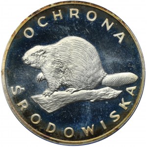 100 złotych 1978 Ochrona Środowiska Bóbr