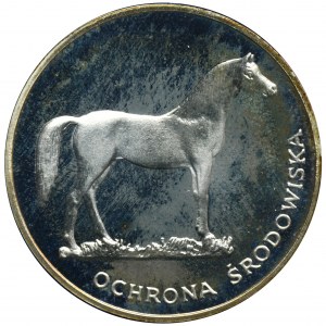 100 PLN 1981 Environmental Protection Horse