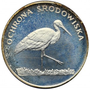 100 złotych 1982 Ochrona Środowiska Bocian