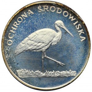100 PLN 1982 Environmental Protection Stork