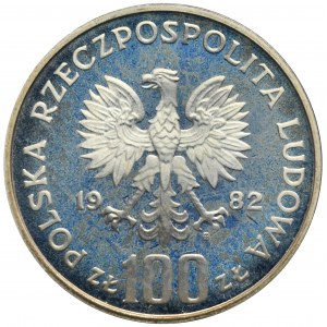 100 złotych 1982 Ochrona Środowiska Bocian