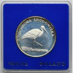 100 złotych 1982 Ochrona Środowiska Bocian