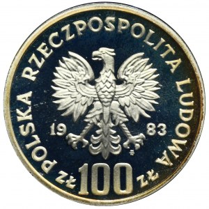 100 PLN 1983 Environmental Protection Bear