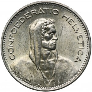 Switzerland, 5 Francs Bern 1965 B