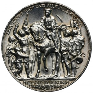 Niemcy, Królestwo Prus, Wilhelm II, 3 Marki Berlin 1913 A