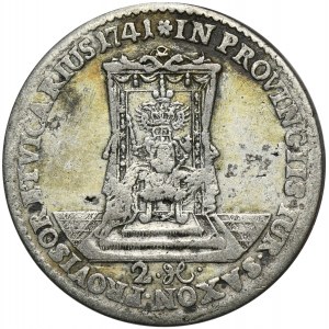 Augustus III of Poland, 2 Groschen Dresden 1741