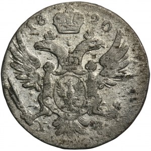 Königreich Polen, 5 polnische Grosze Warschau 1820 IB - RARE