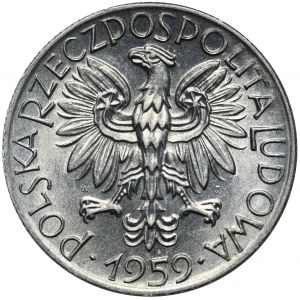 5 złotych 1959 Rybak