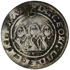 Silesia, Duchy of Liegnitz-Brieg-Wohlau, Georg III, Ludwig IV, Christian, 1 Kreuzer Brieg 1651