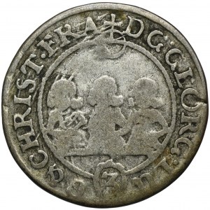 Silesia, Duchy of Liegnitz-Brieg-Wohlau, Georg III, Ludwig IV, Christian, 3 Kreuzer Brieg 1653