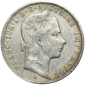 Austria, Franciszek Józef I, 1 Floren Wiedeń 1858 A