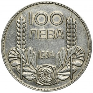 Bułgaria, Borys III, 100 Lewa Sofia 1934