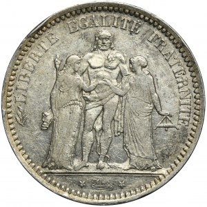 France, Third Republic, 5 Francs Paris 1873 A