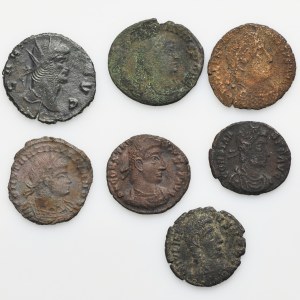 Set, Römisches Reich, Antonianer und Follis (7 Teile).