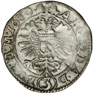Austria, Ferdinand II, 3 Kreuzer Kuttenberg 1630