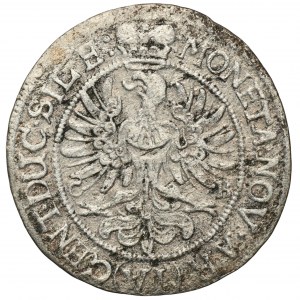 Schlesien, Herzogtum Legnicko-Brzesko-Wołowskie, Luiza Anhalcka, 6 Krajcars Brzeg 1673 CB