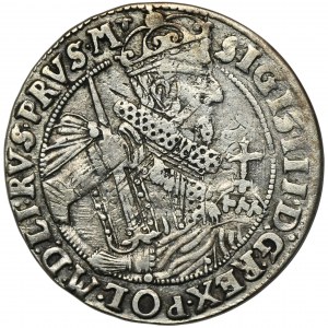 Sigismund III Vasa, 1/4 Thaler Bromberg 1624 - PRVS