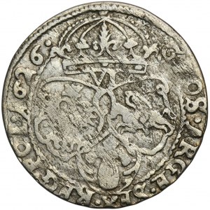 Sigismund III Vasa, 6 Groschen Krakau 1626