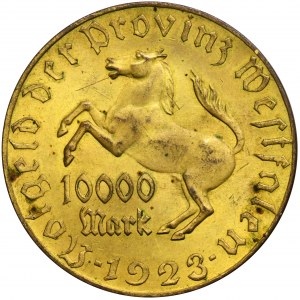 Germany, Westfalen, 10.000 Mark 1923