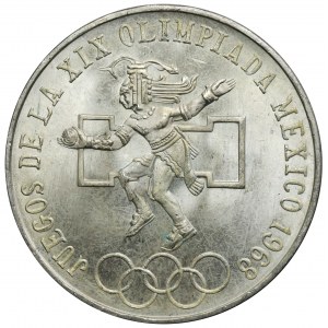 Mexico, Republic, 25 Pesos 1968 - 19th Olympic Games