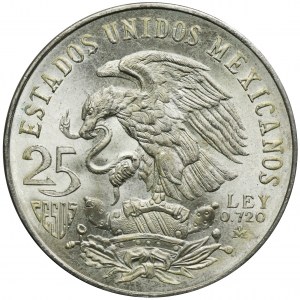 Mexiko, Republik, 25 Pesos 1968 - XIX. Olympische Spiele