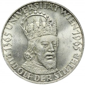 Austria, II Republic, 50 Shillings Wien 1965 - 600th anniversary of the University of Vienna