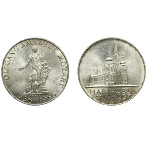 Set, Austria, II Republic, 25 Schillings Wien (2 pcs.)