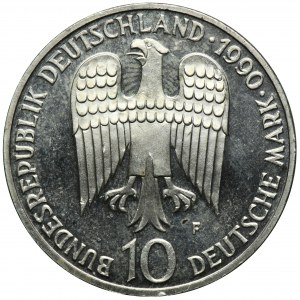 Germany, 10 Mark Stuttgart 1990 F