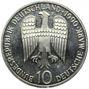 Deutschland, 10 Mark Stuttgart 1990 F