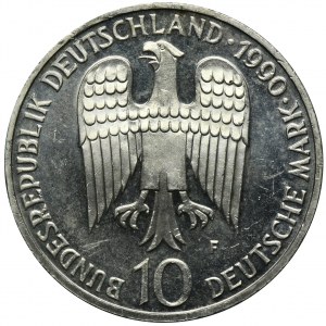 Germany, 10 Mark Stuttgart 1990 F