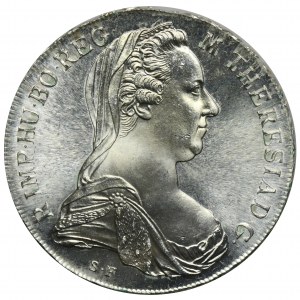 Austria, Maria Theresa, Thaler Wien 1780 SF - RESTRIKE