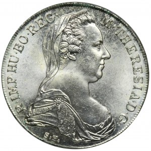 Österreich, Maria Theresia, Thaler Wien 1780 SF - NEW BIT