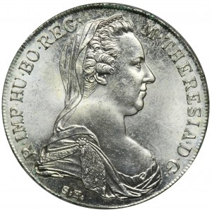 Austria, Maria Teresa, Talar Wiedeń 1780 SF - NOWE BICIE