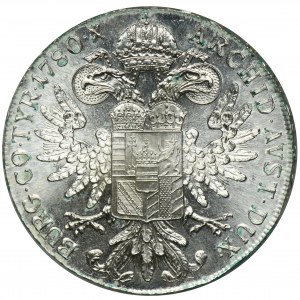 Austria, Maria Theresa, Thaler Wien 1780 SF - RESTRIKE