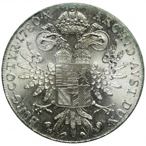 Austria, Maria Theresa, Thaler Wien 1780 SF - RESTRIKE