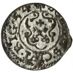 Ryga pod panowaniem szwedzkim, Karol X Gustaw, Szeląg Ryga 1654 - ILUSTROWANY, ex. Marzęta