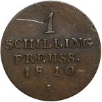 Germany, Kingdom of Prussia, Friedrich Wilhelm III, Schilling Berlin 1810 A