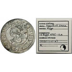 Sigismund III. Vasa, Das Rigaer Regal 1595 - ILLUSTRATED, ex. Marzêta