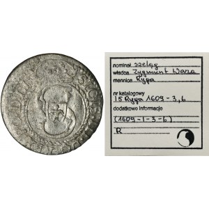 Sigismund III Vasa, Schilling Riga 1609