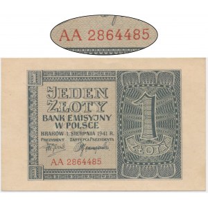 1 złoty 1941 - AA -