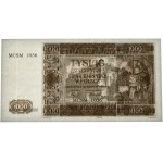 Krakowiak, 1.000 złotych 1941 - MCSM 1036 - z certyfikatem od Cz.Miłczaka