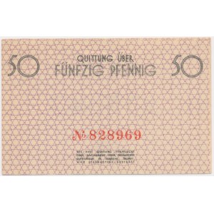 50 fenigów 1940 - numerator czerwony -